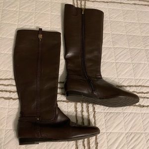 Dark brown riding boots. Like New!